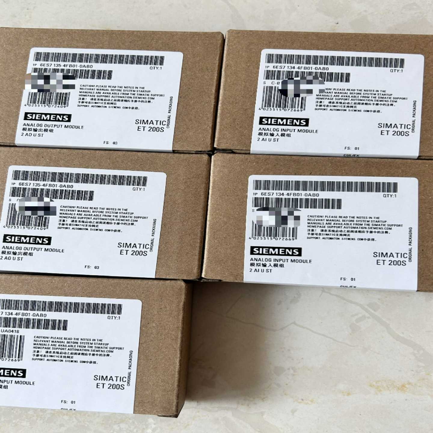 6ES7134-4FB01-0AB0正品未拆封现货需要的联系-议价