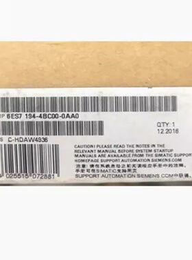议价西门子6ES7194-4BC00-0AA0ET200PRO电源连接模块6ES71944BC00