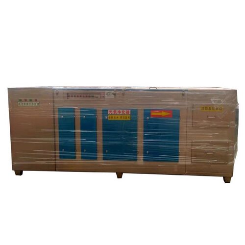 活性炭吸附箱不锈钢pp工业废气处理净化设备二级漆雾过滤箱环保箱