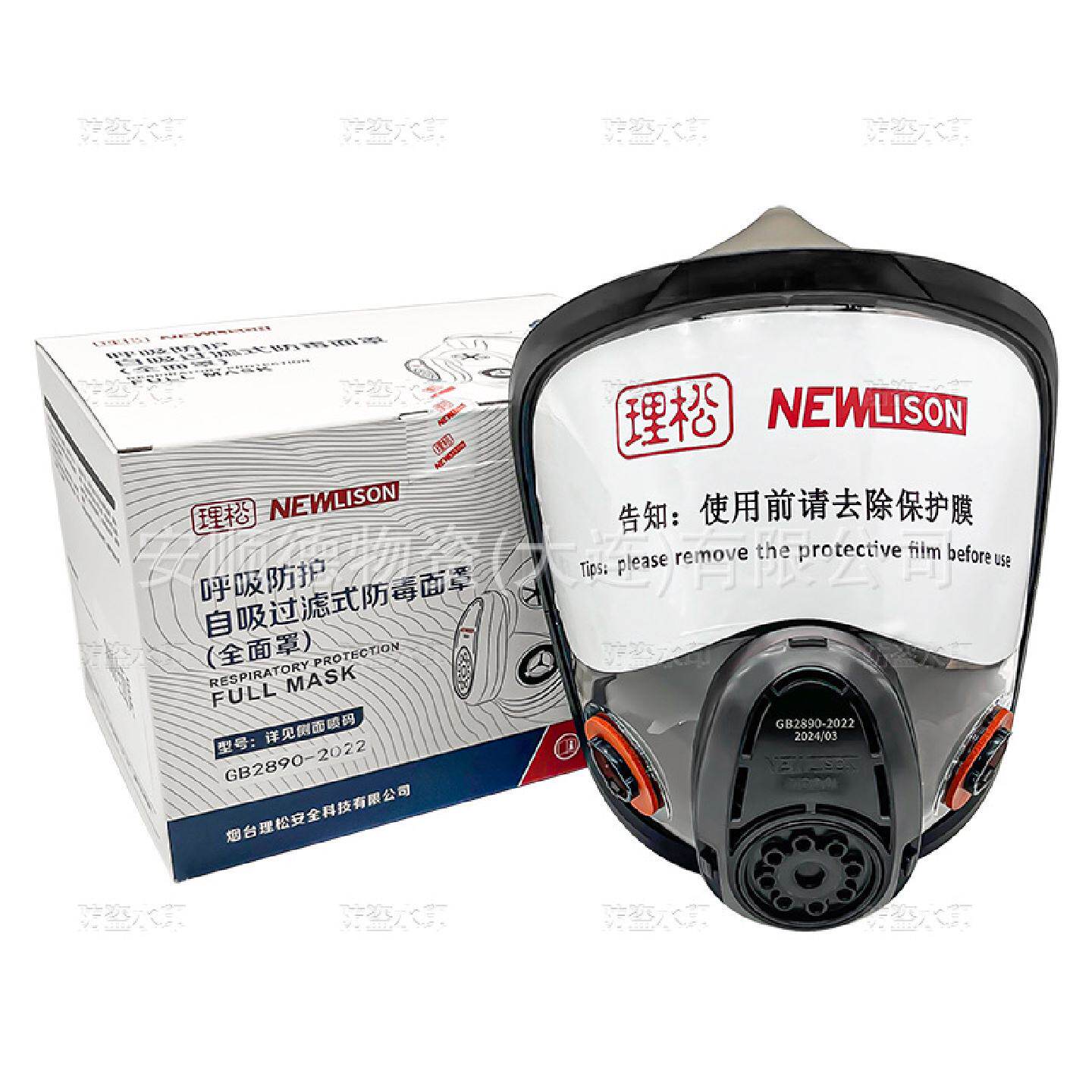 理松7600放毒面具防尘口罩喷漆专用全脸防护化工厂打磨粉尘面罩