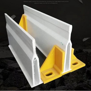 玻璃钢地板梁保育床母猪产床支撑梁漏粪板底梁支架三角空心横梁