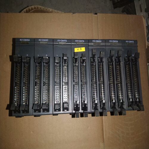 基恩士模块 KV－C64TA  实物图 无破损  议~询价