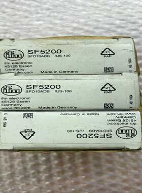 德国IFM易福门SF5200传感器全新原装正品库存闲置便--议价商品