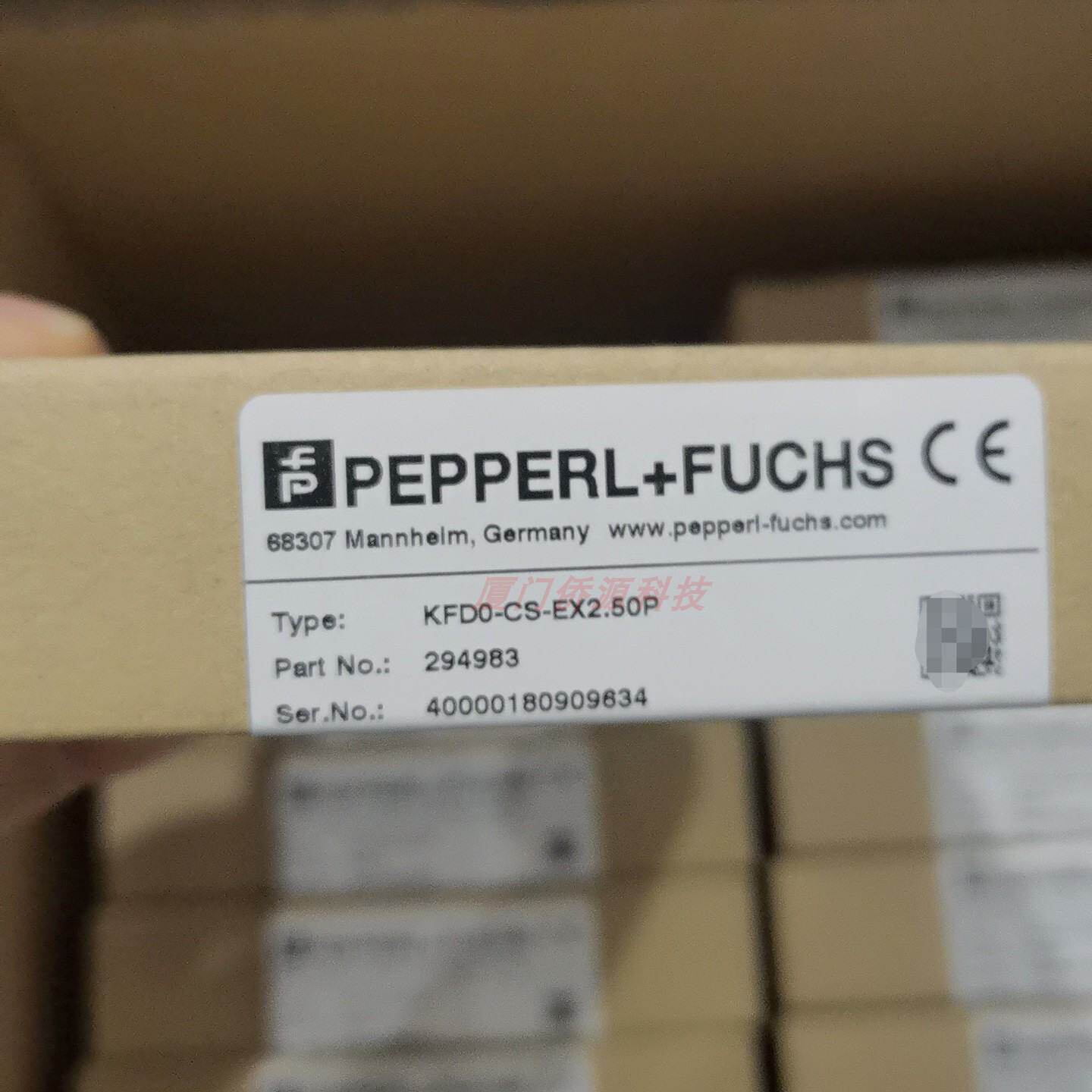 议价KFD0-CS-EX2.50P倍加福隔离式安全栅 货号294983原装现货量大
