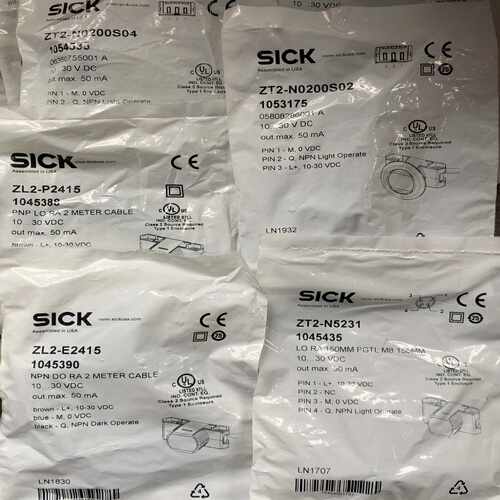 西克sick圆柱形光电传感器Z系列传感器(通通配件）