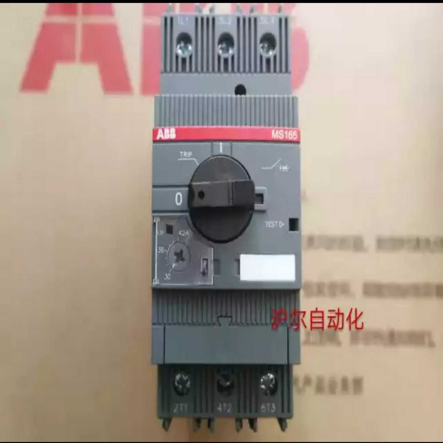 正品ABB电机保护启动器MS165-32