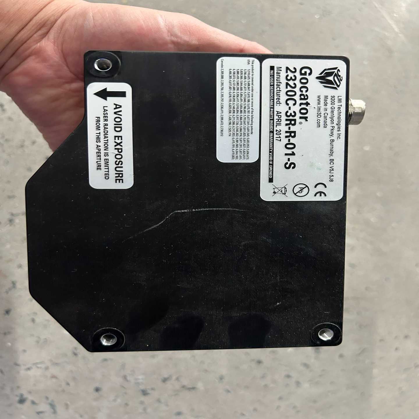 Gocator加拿大LMI乐姆迈3D激光线轮廓传感器232询价