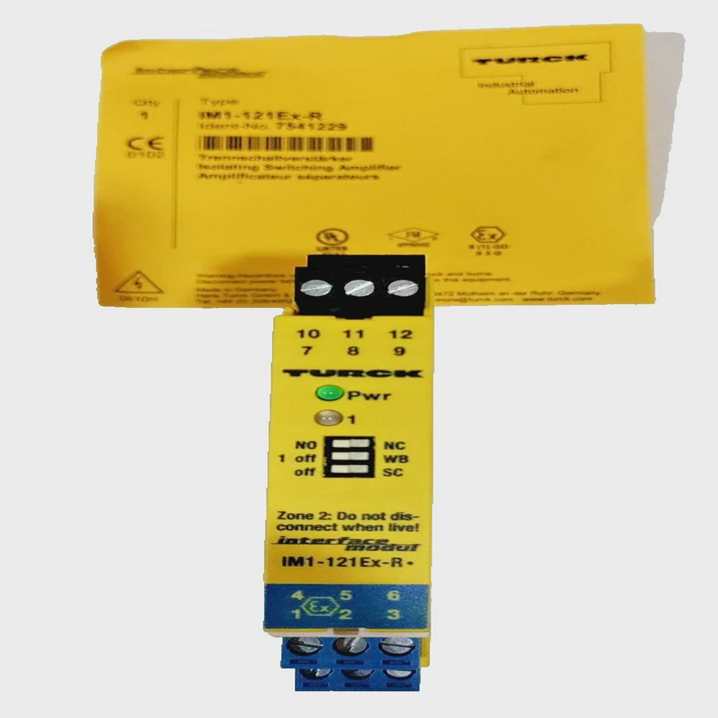 *无盒*图尔克Im1-121ex-r开关放大器125/250VAC60W2a75