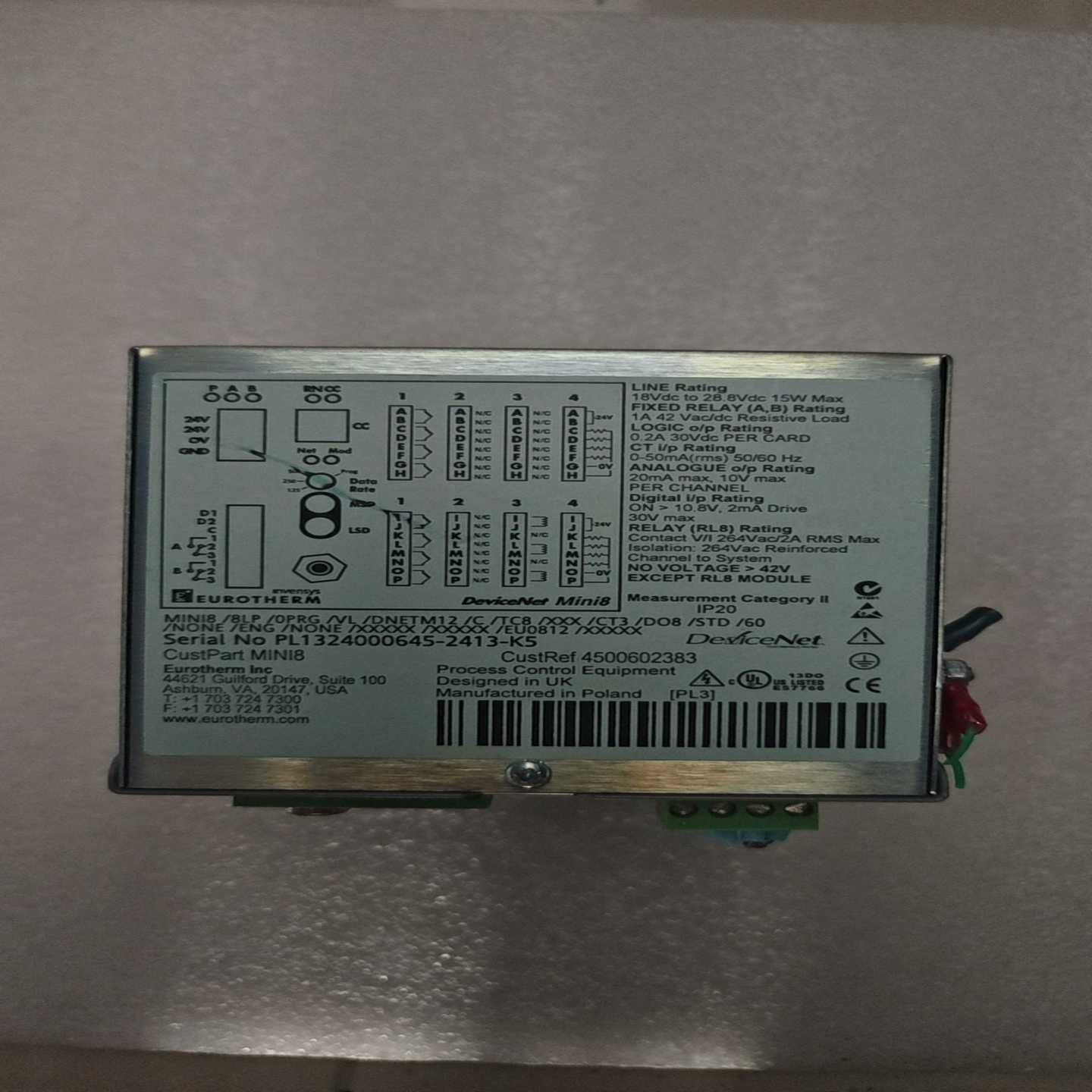 Eurotherm DeviceNet    MINI8 /【鑫鑫商铺】