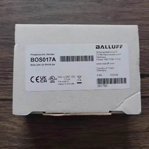 议价全新原装正品 巴鲁夫 BOS017A 光电开关 BOS 23K-GI-RH10-S4