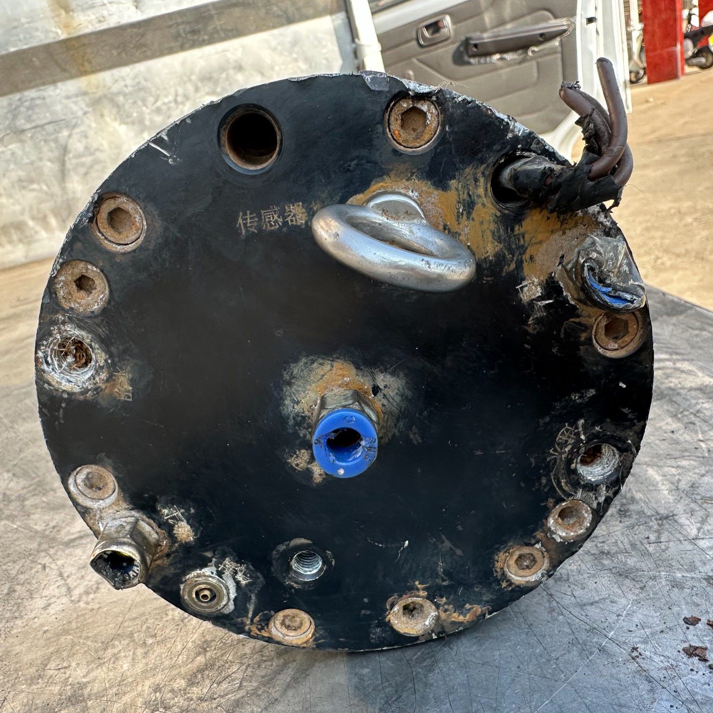 议价--二手江苏华雕HDL150-40-8Z/11高速电主轴,BT4