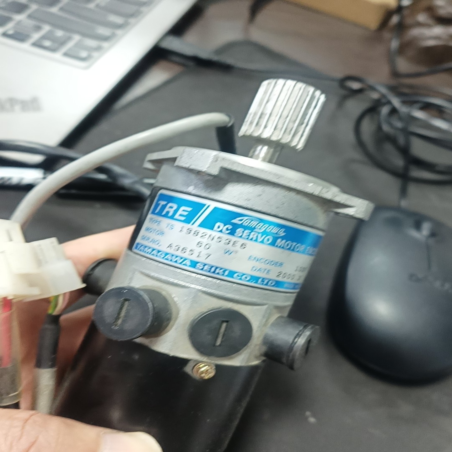 多摩川TS1982N53E6直流伺服电机，正常设备！包功询价