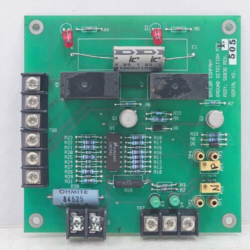 56036 GROUND DETECTION PCB BAYLOR ELMAGCO 7838