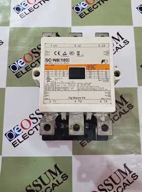 富士电气SCN8180磁力接触器180AMP电压220VAC快速发货