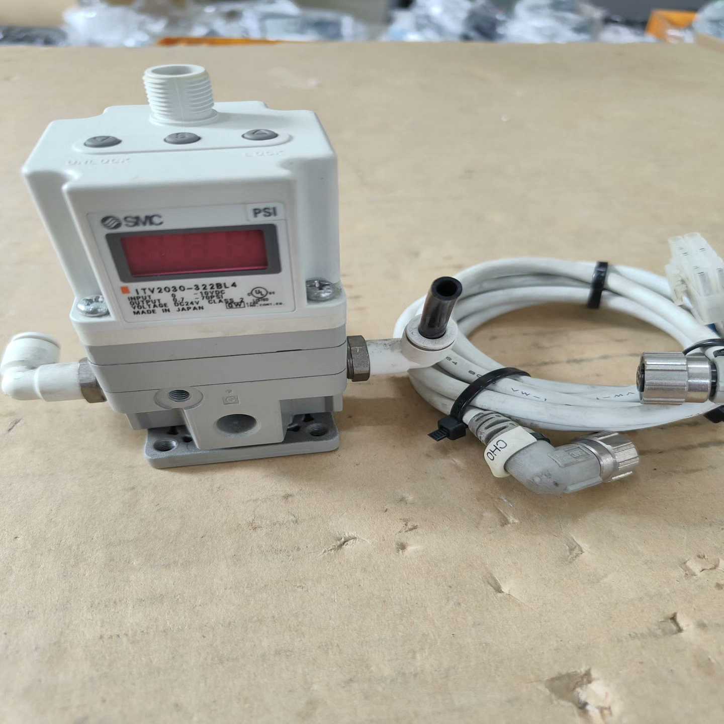 SMC比例阀ITV2030-322BL4，日本原装正品拆机货--议价商品