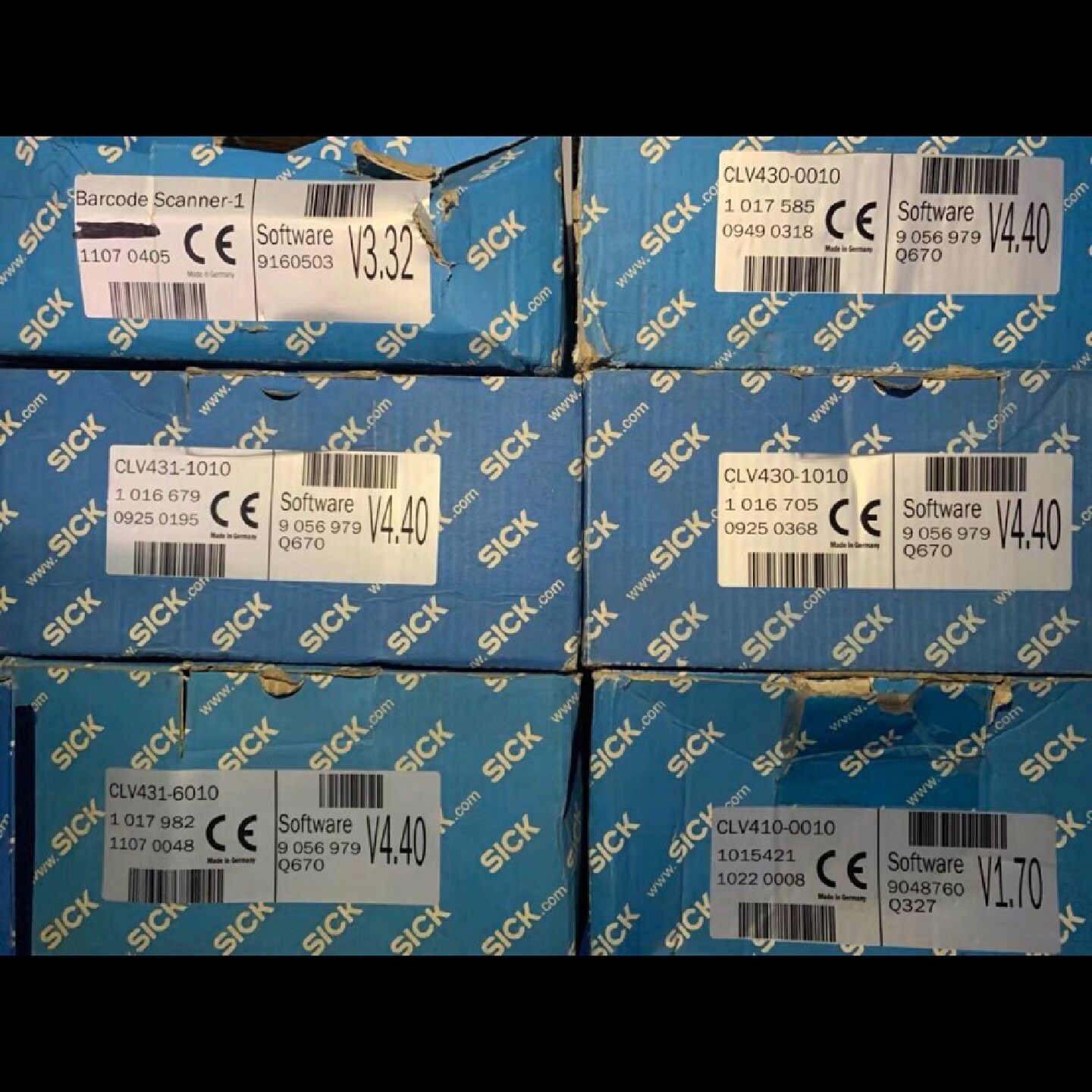 原装全新没有用过的sick西克固定式条形码扫描器库存货，原装--议