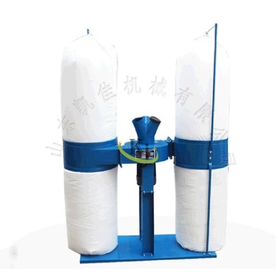 双桶布袋吸尘器工业移动吸尘器集尘器吸尘机木工吸尘器布袋除尘器
