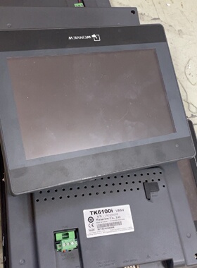 威纶通TK6100iV5WV触摸屏二手拆机成色还可以-议价