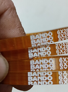 BANDO6X280型号同步带橙色聚氨酯材质工业级传动-议价