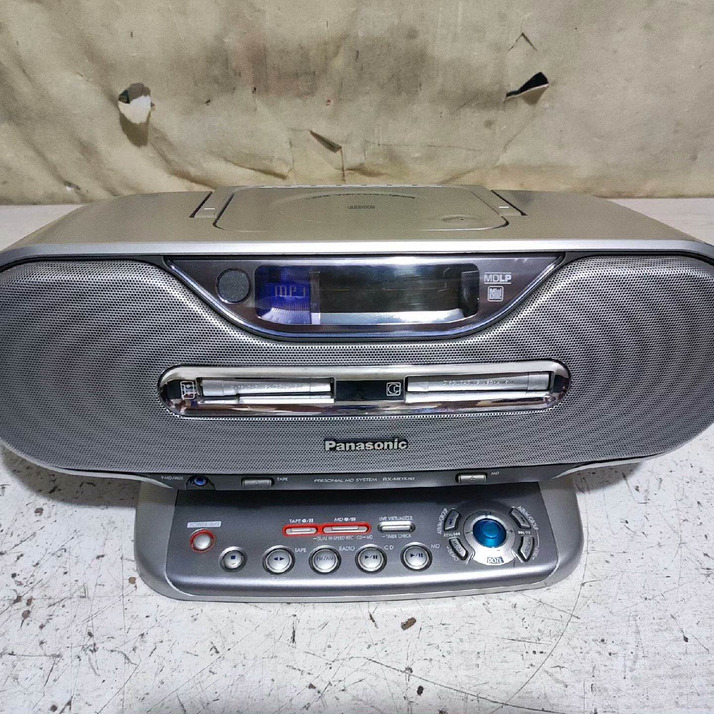 松下RX-MDX80新一代眼镜蛇桌面音响--议价商品