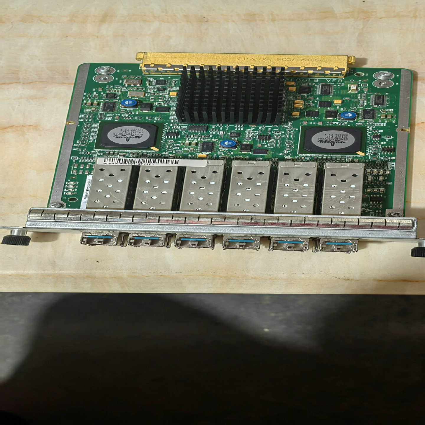 （洋洋设备）6X2一12口，100/1000Base一SFP一A卡有6张