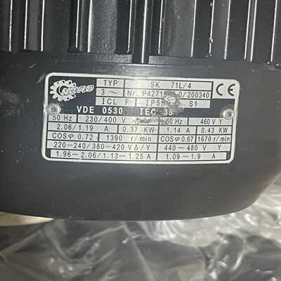 NORD减速电机SK71L/42282AF-80询价