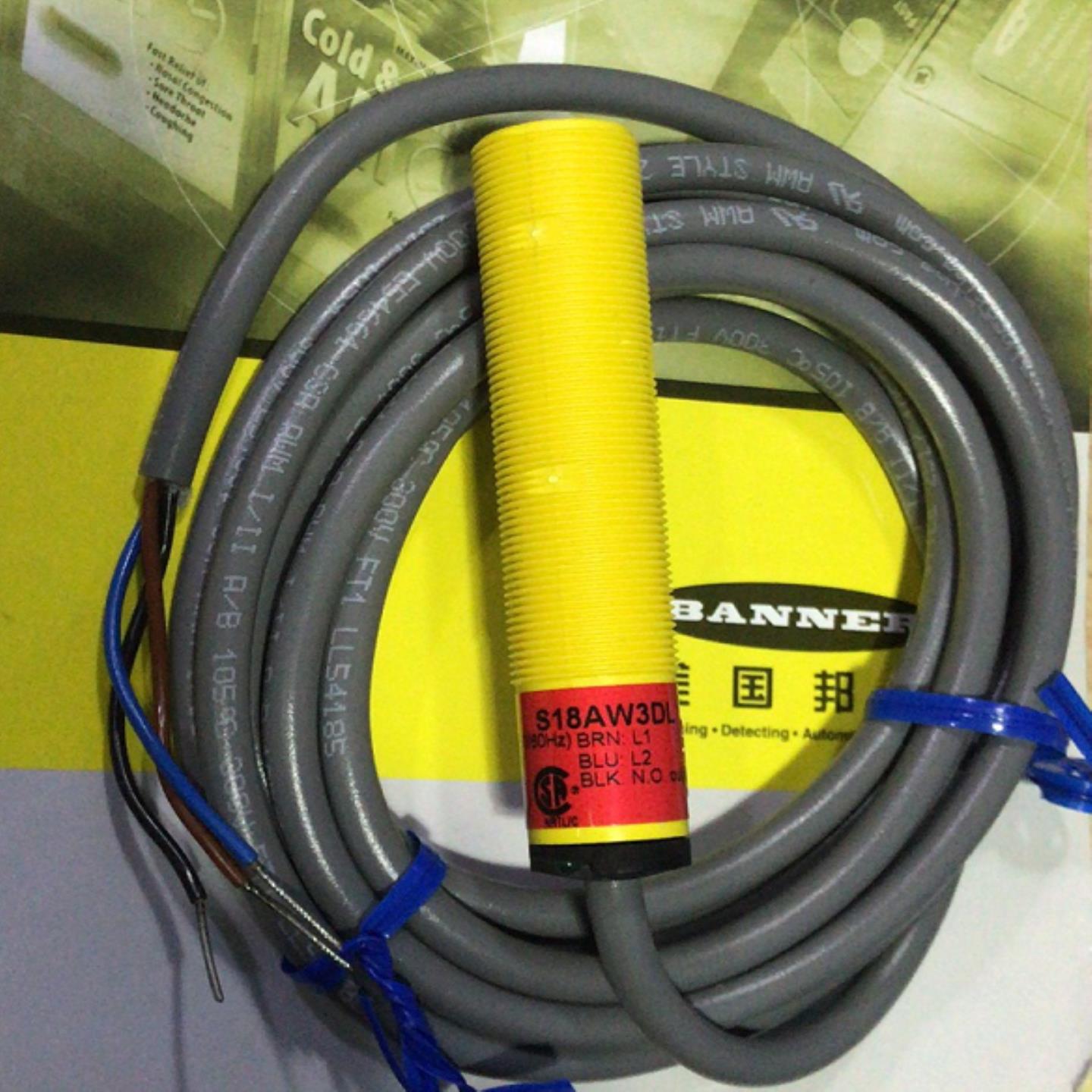 配件S18AW3DL S183E S18RW3D S18AW3R S18RW3R邦纳BANNER全新议价