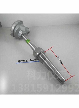 高温耐磨锥度热电偶630热电阻传感器温度变送器铠装PT10U0PT100