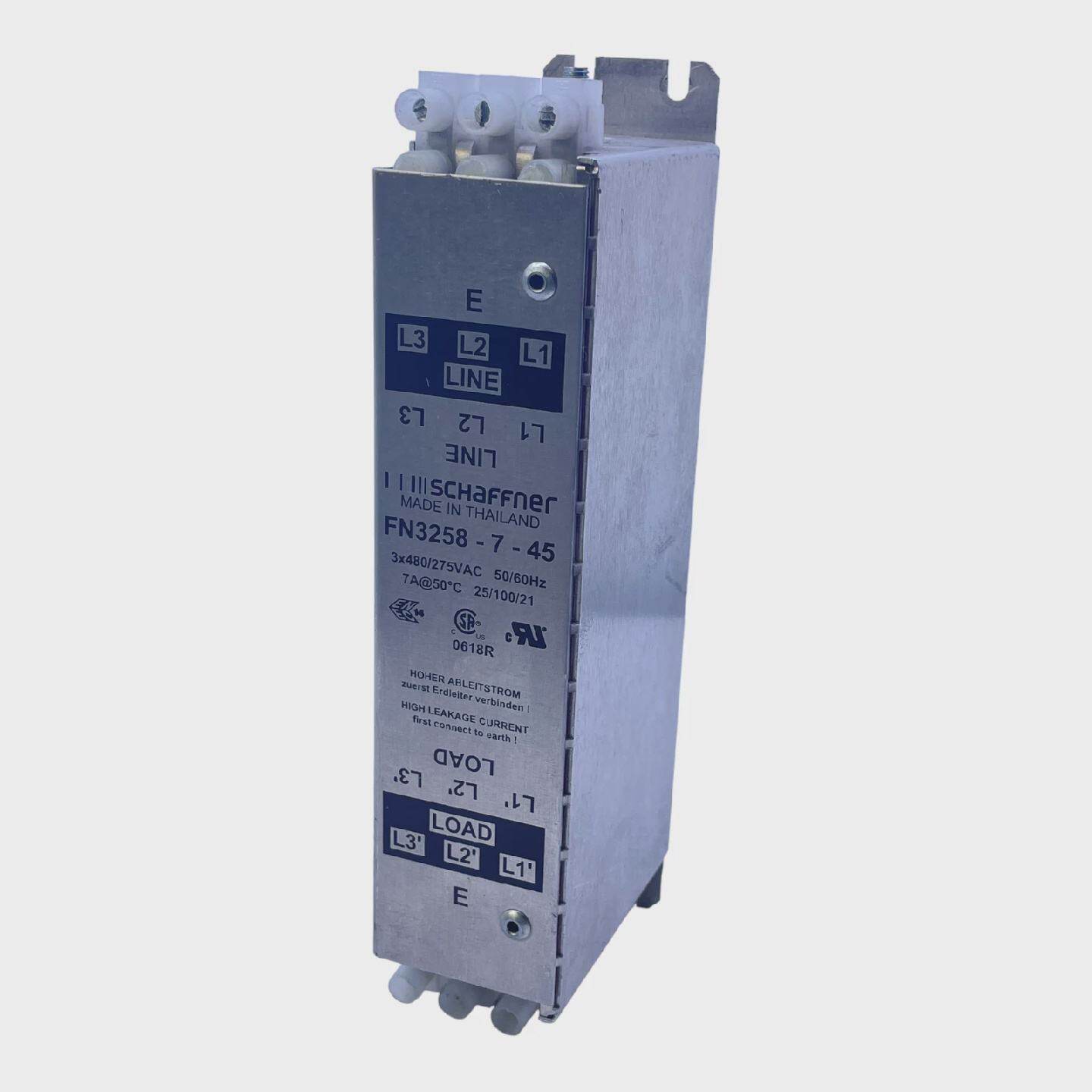 Schaffner FN3258745 Filtro De Lnea De Corriente 5060Hz 3x480 - 实物图