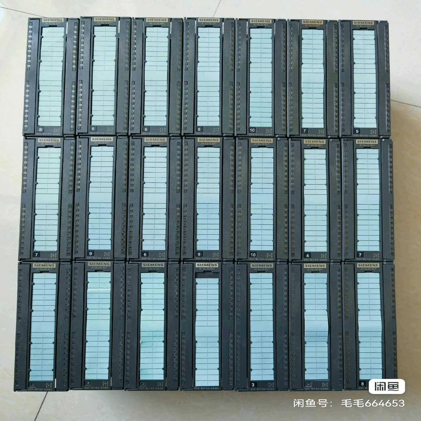 6ES7331-1KF02拆机二手西门子300plc模拟量--议价商品