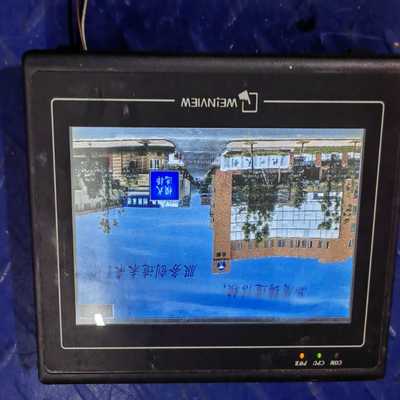 询价~威纶通触摸屏MT6070iH  3WV，通电如图，实