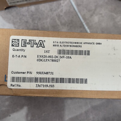 询价-德国ETAESS20002DC24V10A继电