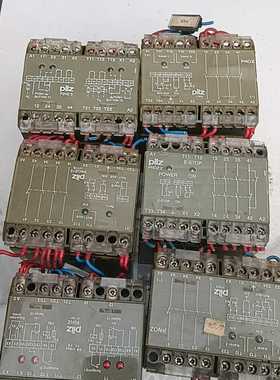 出皮尔滋品牌的安全继电器模块，型号为475695。这些模块均--议价