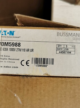EATONBUSSMANN170M5988熔断器议价