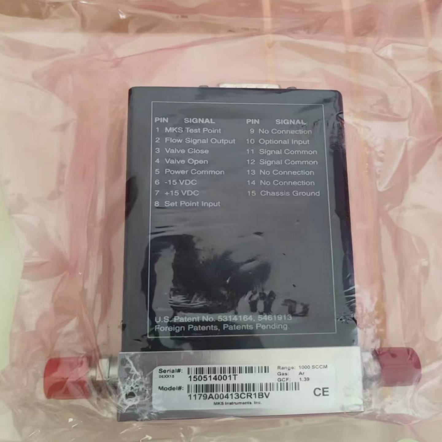 全新MKS质量流量计控制器，型号1179A00413CR1B--议价商品