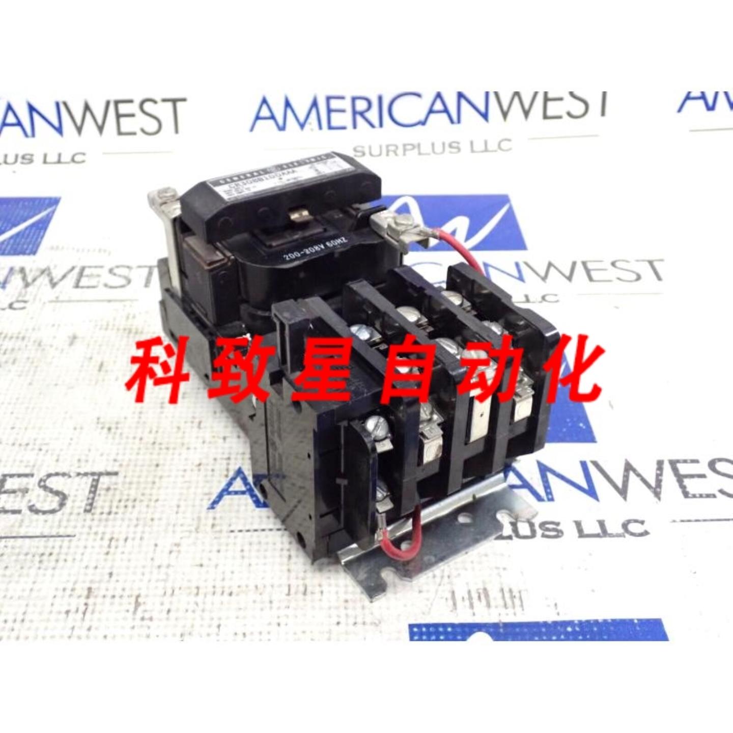 工业配件GE CR308B100AAA 18安培 600伏NEMA 0 号启动器208伏-ST1