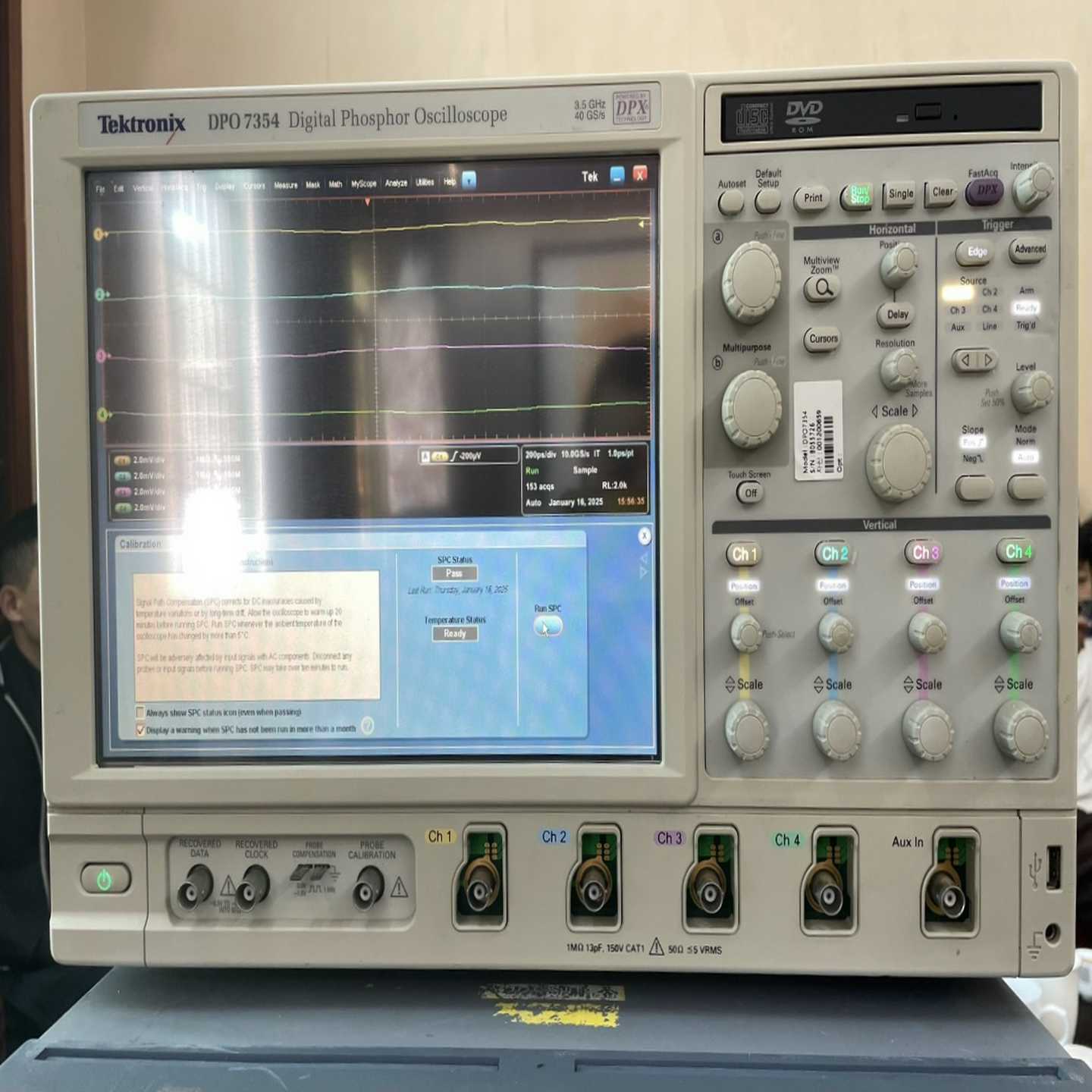 议价泰克DPO7354数字存储示波器3.5G带宽40GS/s示波器4通道适用