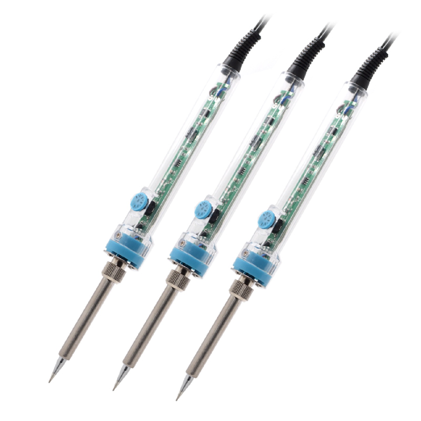 德佰龙907调温内热式60W电烙铁家用维修焊接电洛铁907焊笔刀头