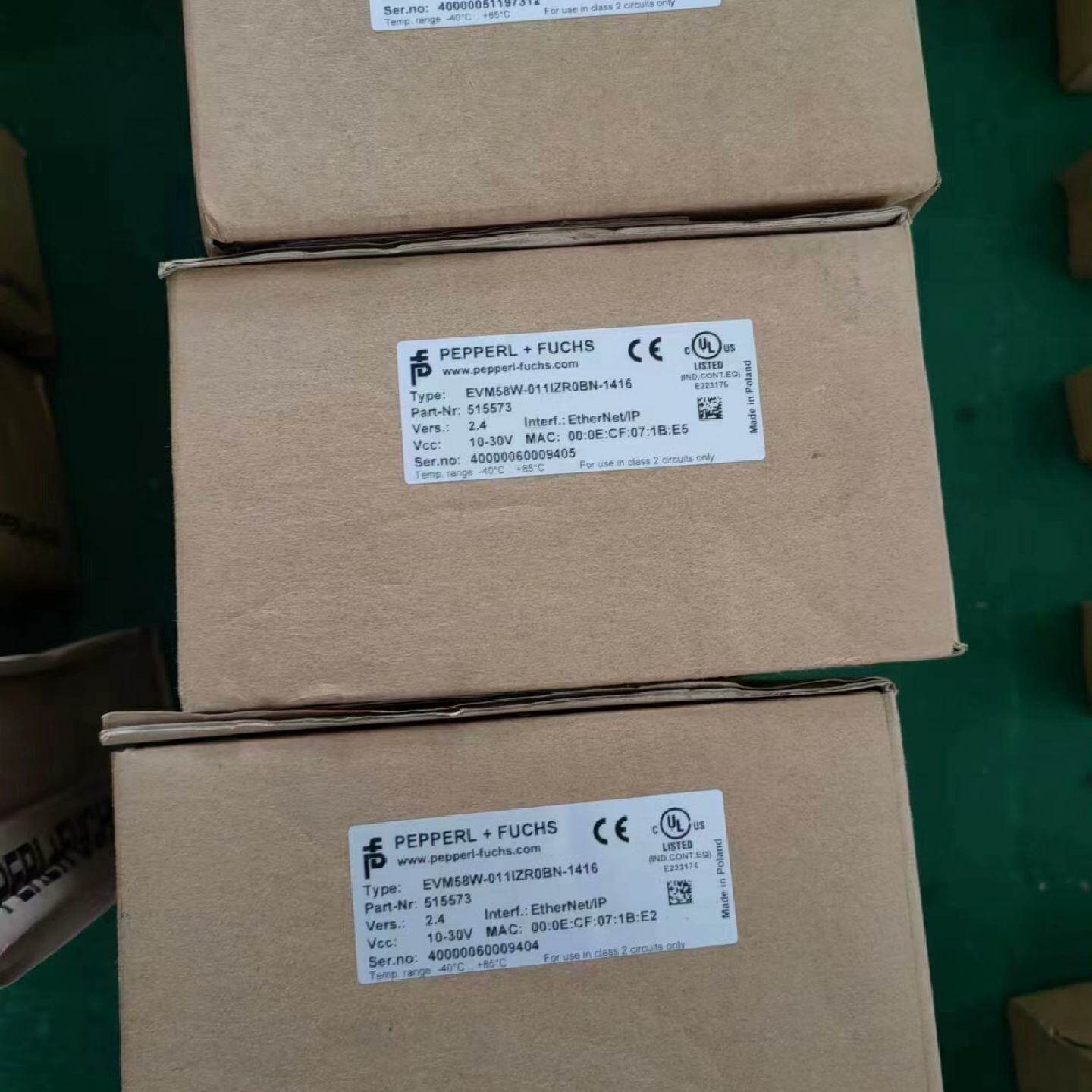 全新原装正品倍加福编码器EVM58W011IZROBN1