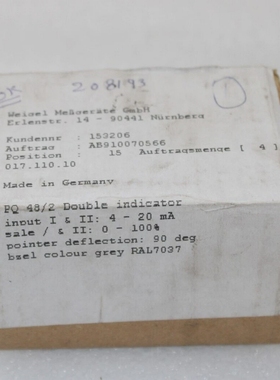 威格PQ48/2分析仪