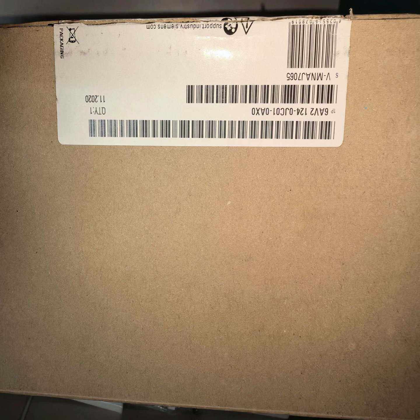 议价【几乎全新】西门子6AV2124-0JC01-0AX0触摸屏