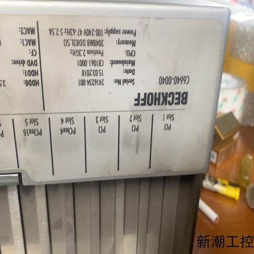 倍福工控机C6640-0040配置Pentium 23G议价商品