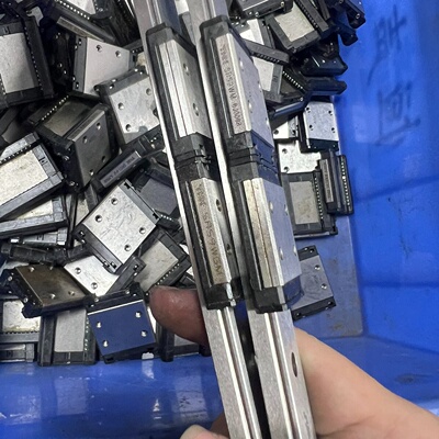 正品THKSRS9WM直线导轨加宽滑块二手拆机成色漂