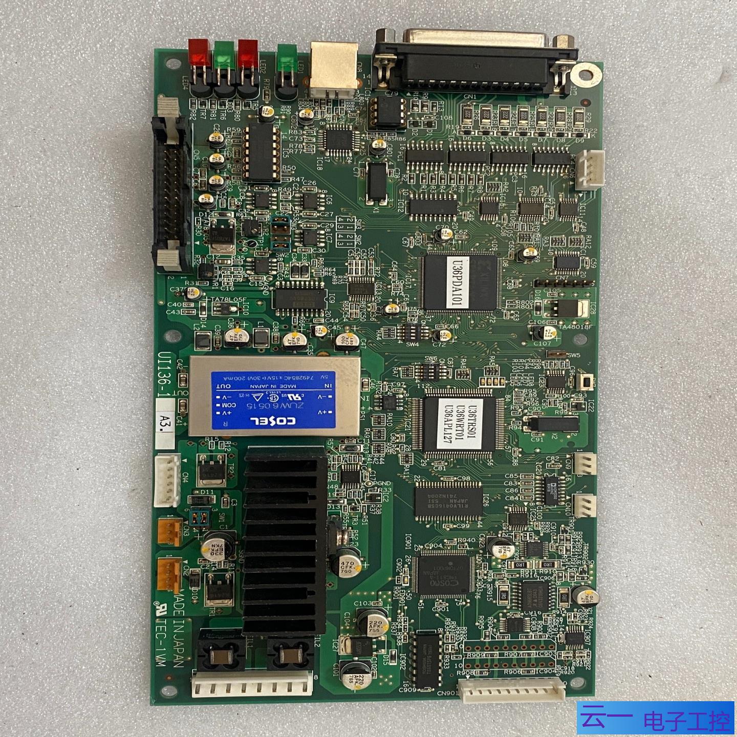 TEC-1VM控制卡UI136-103实物图片；议价