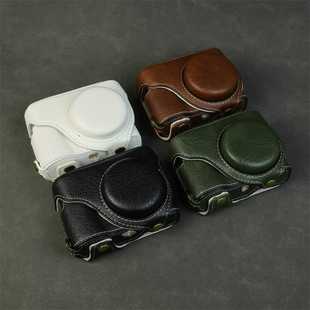 适用松下ZS99相机包皮套tz99保护套底座开孔Y外壳