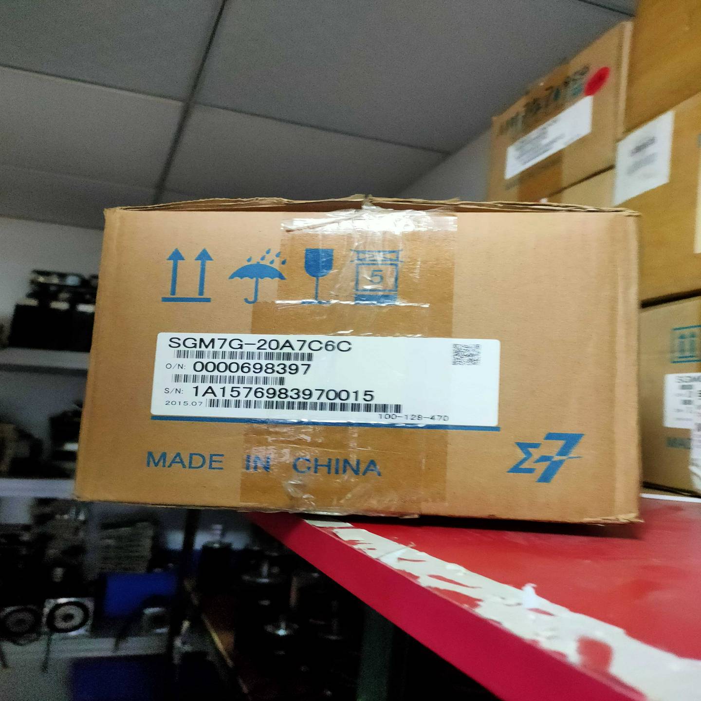 议价-SGM7G-20A7C6C安川电机2kw绝对式编码器全新包装现货质保一