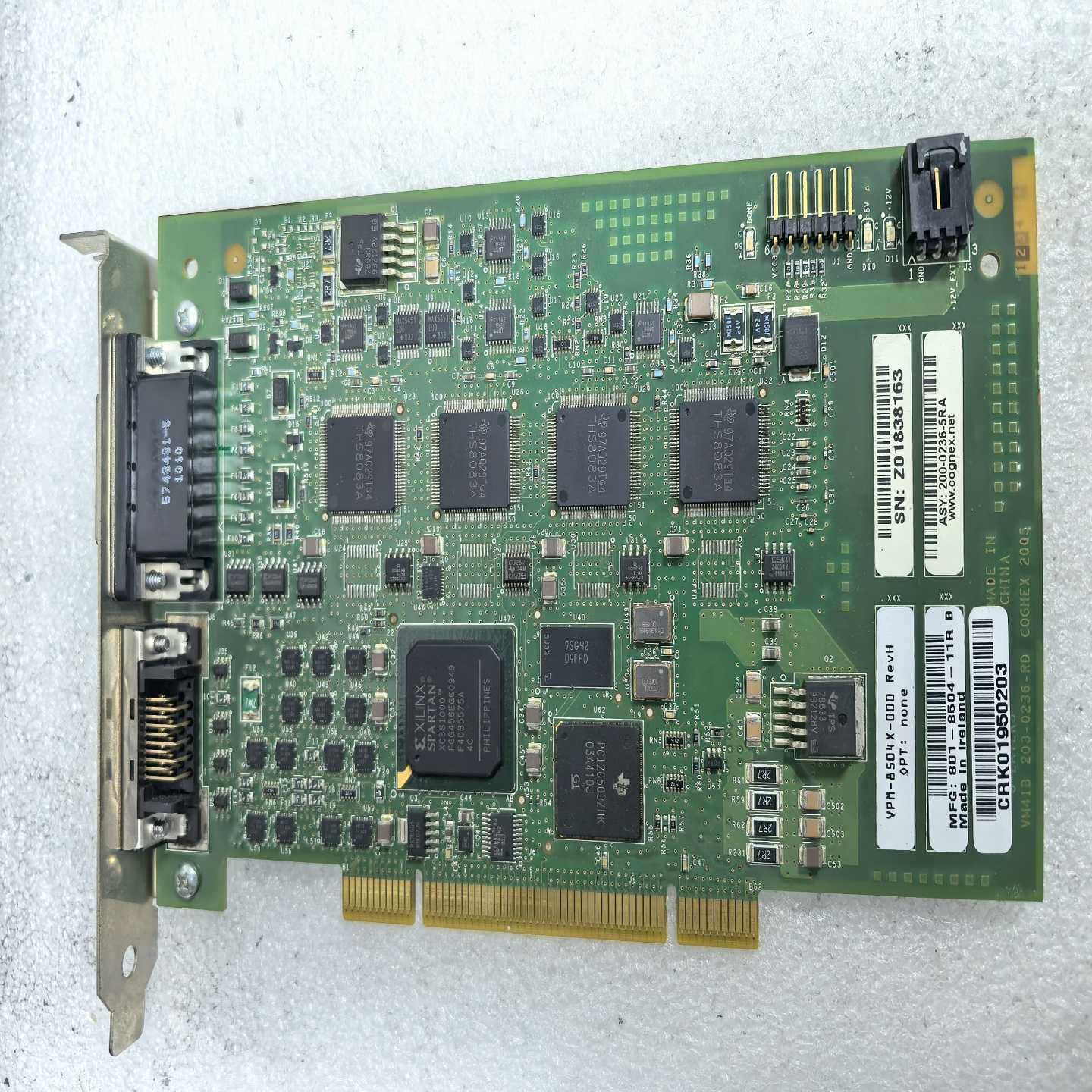 咨询-康耐视图像采集卡VPM-8504X-000RevH