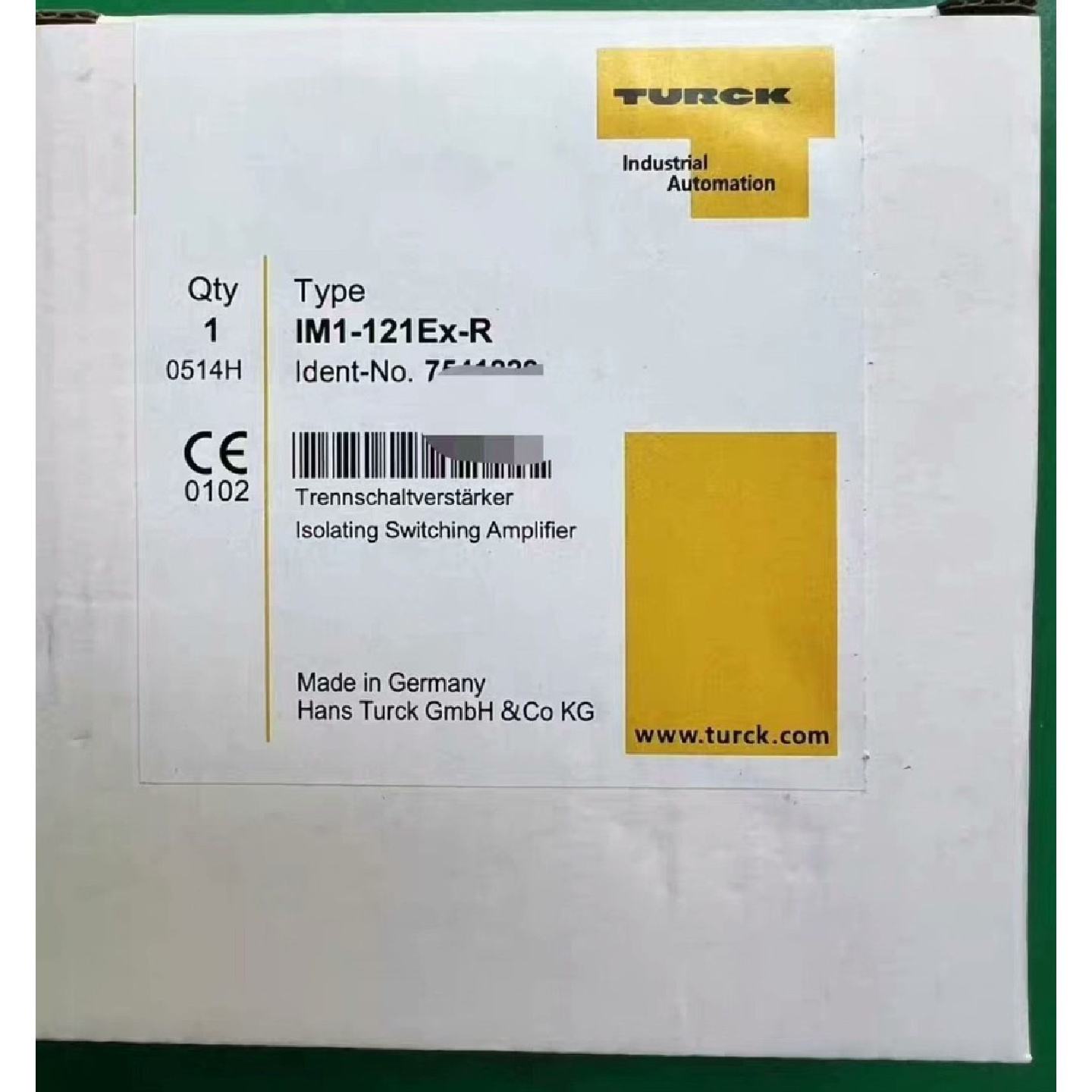 议价全新未使用过型号IM122ExR德国图尔克