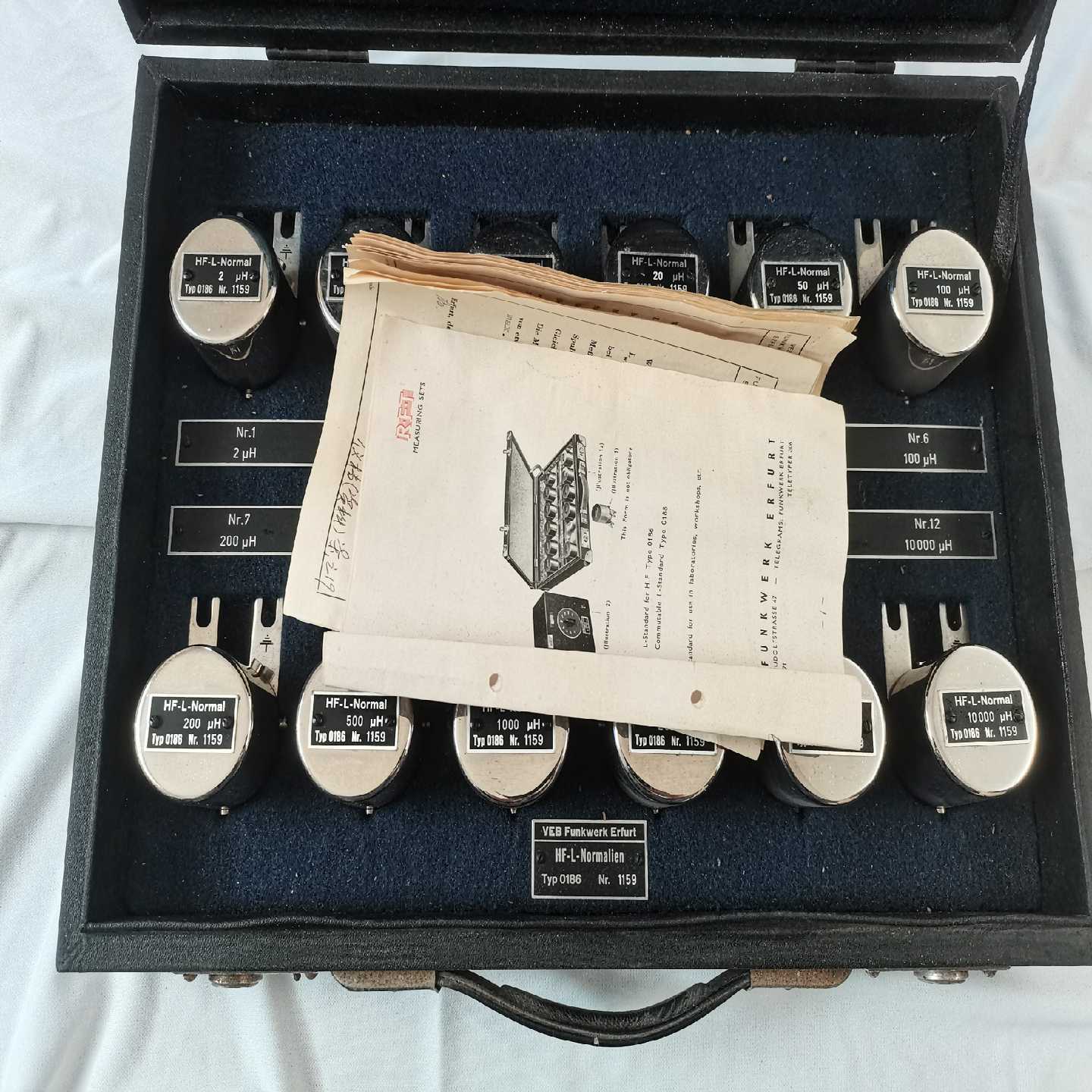 原盒德国标准电感,一套十二个vebfunkwerk询价