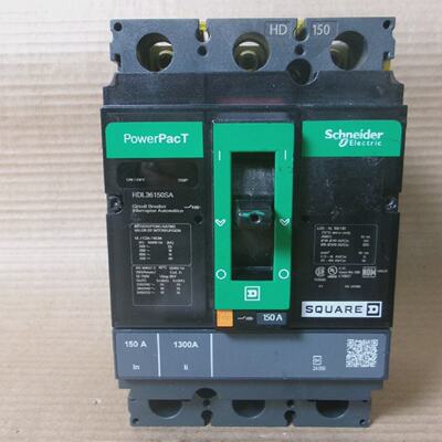 NEW Square D HDL HDL36150SA 3 Pole 150 Amp 600V SHUNT TRIP C